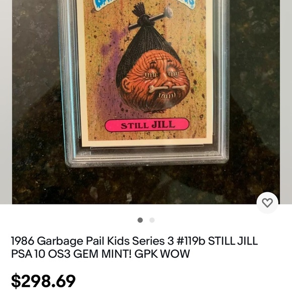 GARBAGE PAIL KIDS 1986. Lot of 7 - Picture 5 of 16